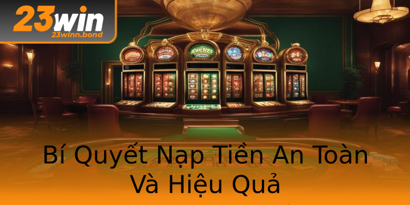 Bí Quyết Nạp Tiền An Toàn Và Hiệu Quả Bí Quyết Nạp Tiền An Toàn Và Hiệu Quả