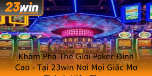 Kham Pha The Gioi Poker Inh Cao Tai 23Win Noi Moi Giac Mo Thanh Hien Thuc